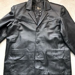 Men’s Leather Sport Coat - 2XL